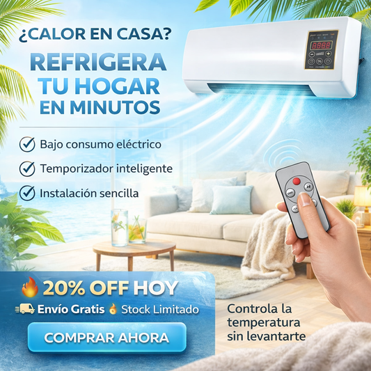 WallHeat Pro – Refresco Instantáneo sin Espacio Perdido