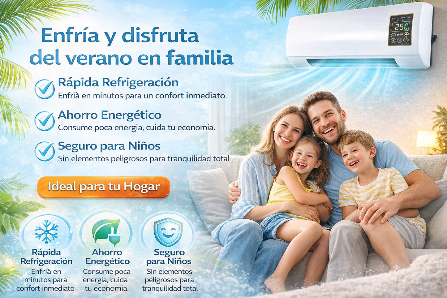 WallHeat Pro – Refresco Instantáneo sin Espacio Perdido